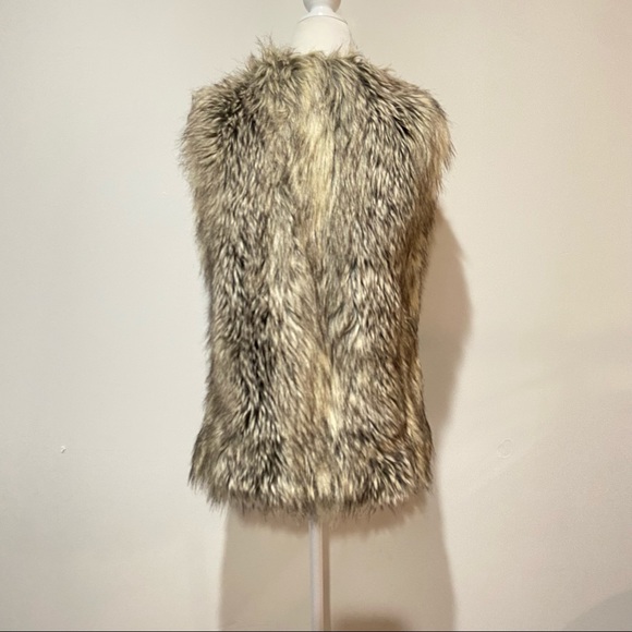Tinsel Faux Rabbit Fur Vest Size XS - Picture 13 of 14